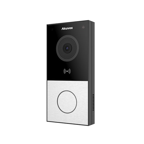akuvox-e12w-surface-mount-video-intercom-with-one-button-card-reader-and-wifi-c
