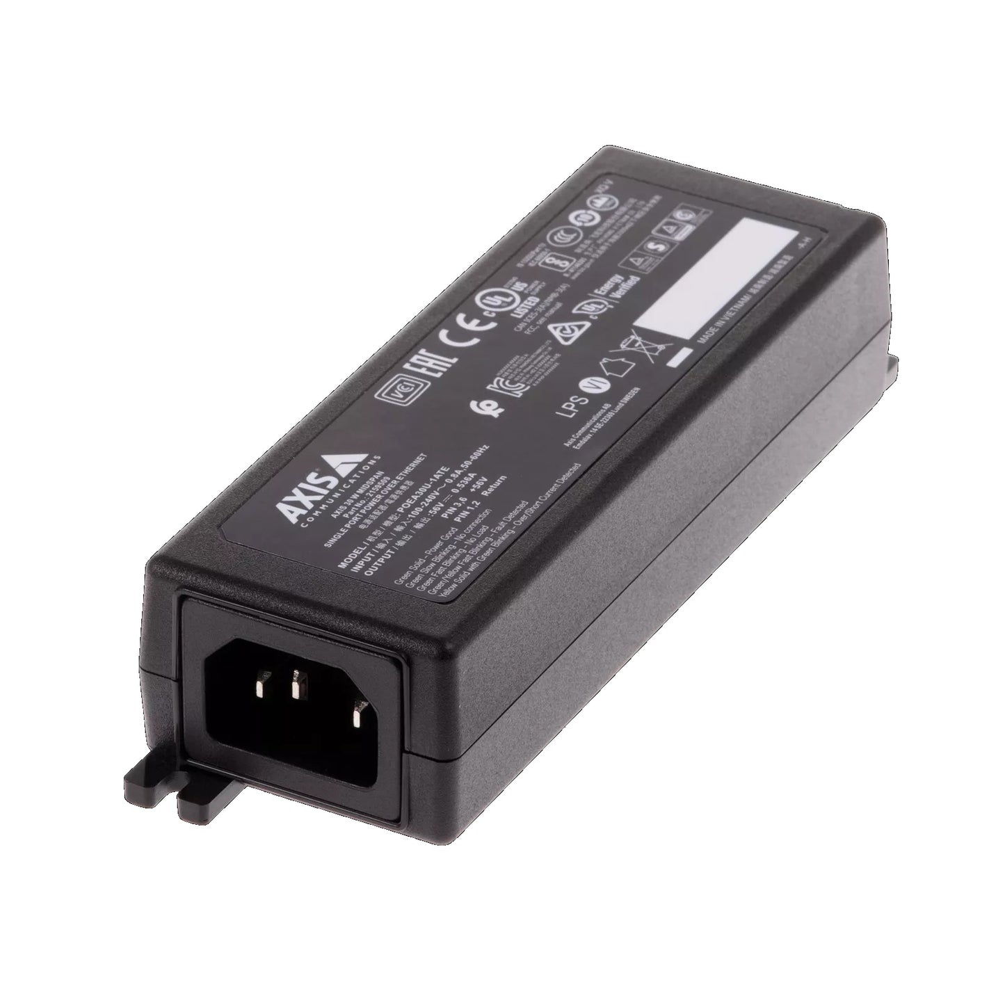 axis 30W midspan aus power over ethernet 02172-006 1