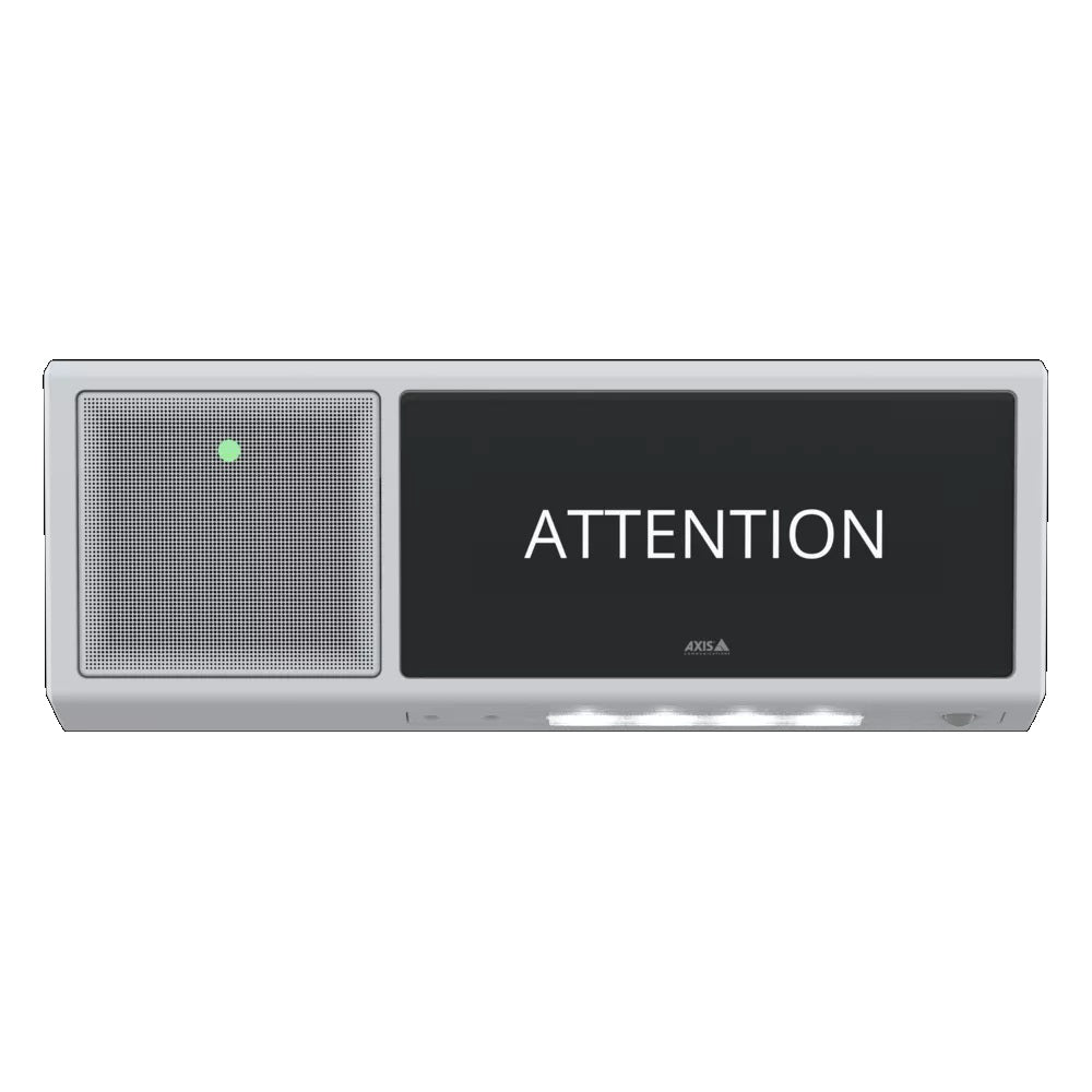 axis C1720 network display speaker corridor version 2
