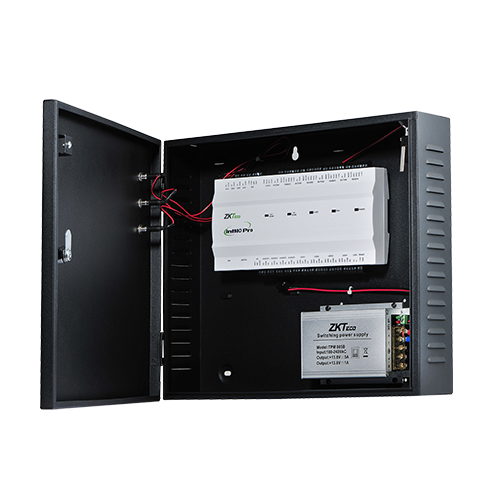 ZKTeco ZK-INBIO460PRO 4-Door Network Controller Panel, Support 8 (RS485 Readers) / 4 (Wiegand Readers) Cardholders Capacity (60,000) Fingerprint Capacity (20,000) with 12 Inputs & 8 Outputs