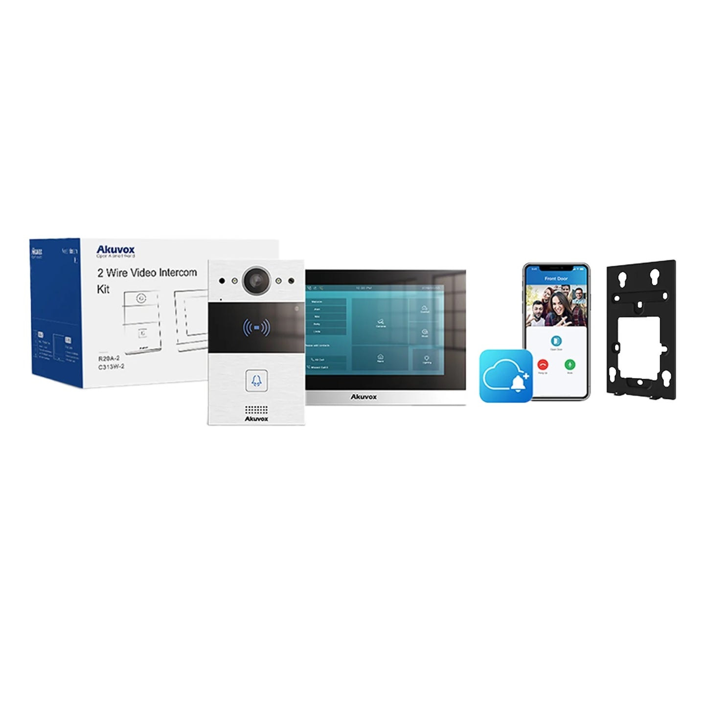 main1-2-WIRE INTERCOM KIT R20A-2-C313W-2