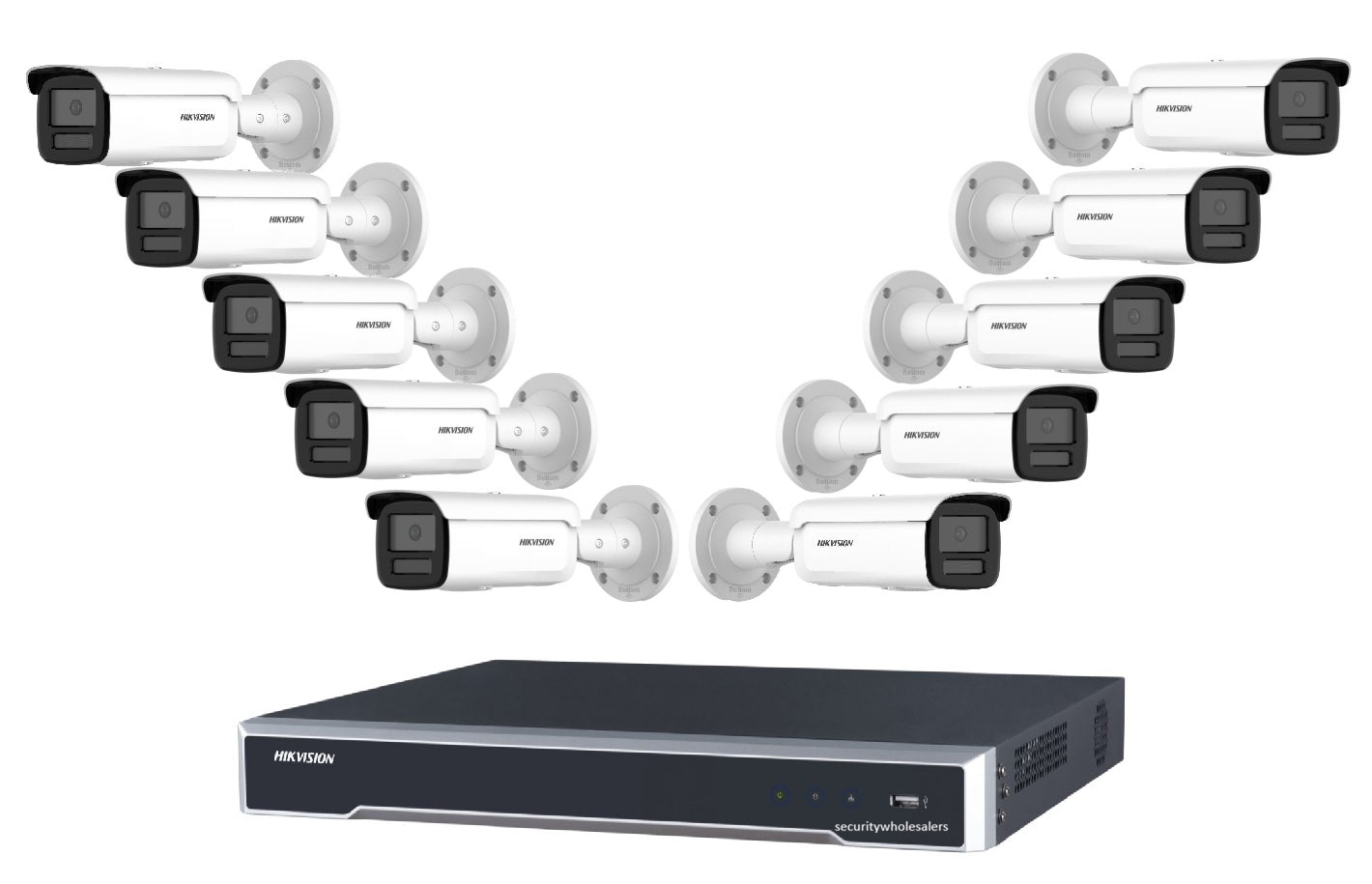 10 Cam Kit - DS-2CD2T66G2H-2I + DS-7616NI-M2-16P