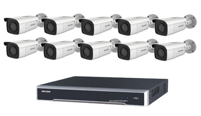 10 Cam Kit - DS-2CD2T86G2-2I + DS-7616NI-M2-16P