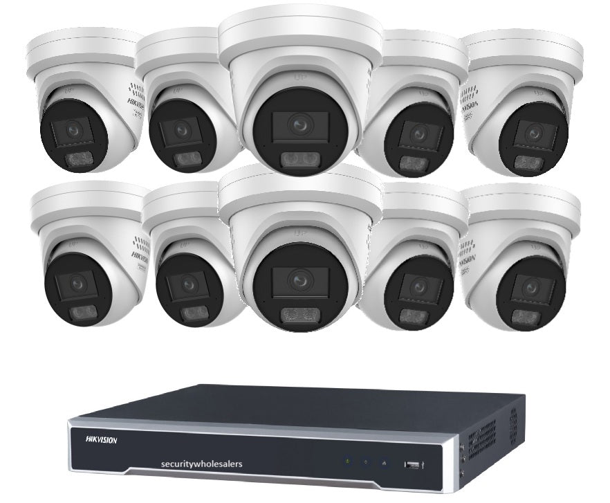 10 cam kit 2CD2367G3-LIS2UY-SL + 7616NI-M2-16P