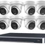 10 cam kit DS-2CD2386G2H-IU + DS-7616NI-M2-16P