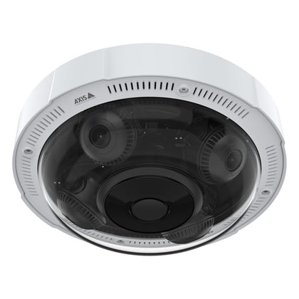 Axis 4K P37 Series AXIS P3738-PLE Panoramic Camera with Deep Learning Analytics, 3.18–8.12mm Lens, 360° IR