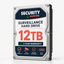 12TB HDD - Surveillance Hard Drive for DVRs & NVR