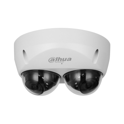 Dahua IPC-HDBW5441F-AS-E2 Dual 4MP Multi-Directional Dome Camera – WizMind AI, 2× Fixed Lens, IR 30m, IP67 IK10