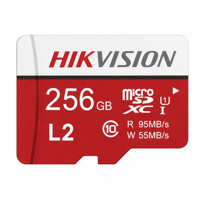 Product Title Hikvision HS-TF-L2-256 256GB Surveillance MicroSD Card | L2 Series | 95MB/s Read, 55MB/s Write