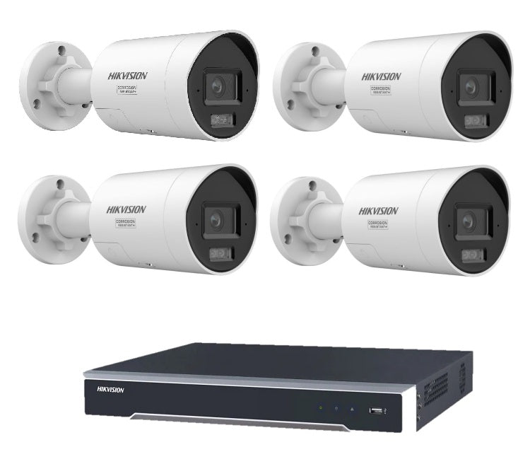 4 cam kit 2CD2086G2H-I2U-SL + DS7604NI-M1-4P