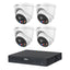 Dahua 4 x 8MP TiOC CCTV Kit: Full Colour Night Vision, Audible Warning 4CH PoE AI NVR
