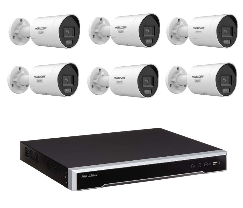 6 cam kit 2CD2067G3-LI2UY-SL and 7608NI-M2-8P