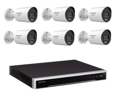 6 cam kit 2CD2067G3-LI2UY-SL and 7608NI-M2-8P