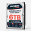 6TB HDD - Hard Drive for DVRs & NVR