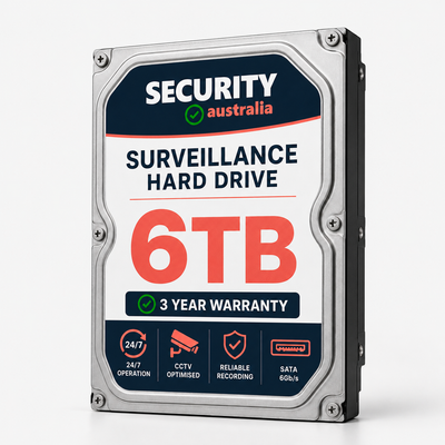 6TB HDD - Hard Drive for DVRs & NVR