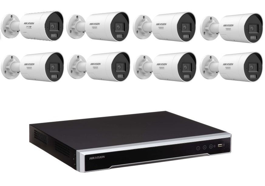 8 cam kit 2CD2067G3-LI2UY-SL and 7608NI-M2-8P-4TB
