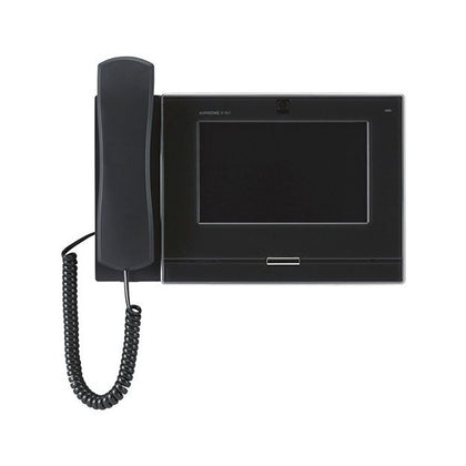 Aiphone IX-MV7-HB IX 2 Series 7" Master Intercom Station with Handset, Black