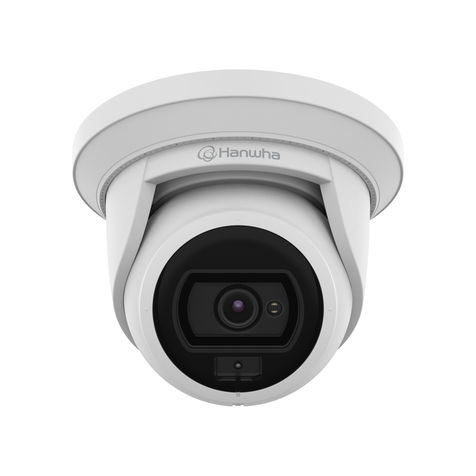 Hanwha Vision HV-ANE-L7012L Super-Compact 4MP H.265 NW IR Flateye Camera