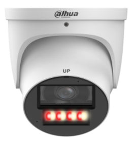 Dahua 8MP WizMind DH-IPC-HDW5859H-ASE-PV-PRO Pro Series WizColor Turret Camera with Active Deterrence, 2-Way Audio, 60m IR