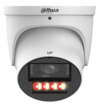 Dahua 8MP WizMind DH-IPC-HDW5859H-ASE-PV-PRO Pro Series WizColor Turret Camera with Active Deterrence, 2-Way Audio, 60m IR