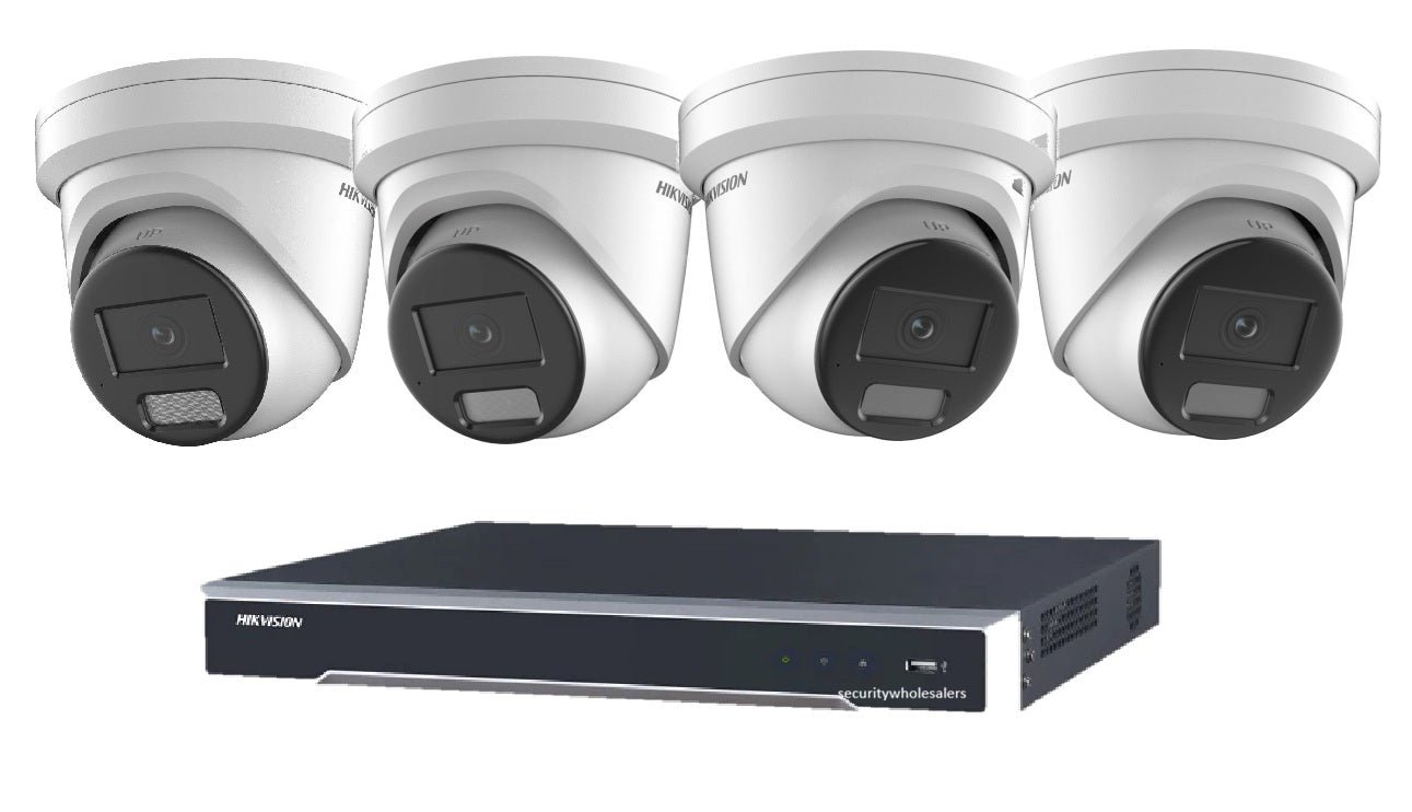 DS-2CD2386G2H-IS2U-SL + DS-7604NI-M1-4P 4 cam kit