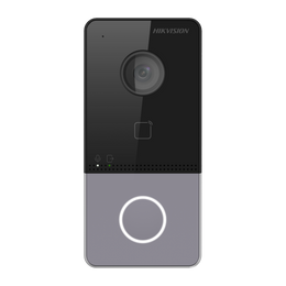 Hikvision DS-KV6113-WPE1 2nd Gen IP Villa Door Station, 1 Button, 2MP, 12VDC/POE, Wi-Fi, Mifare