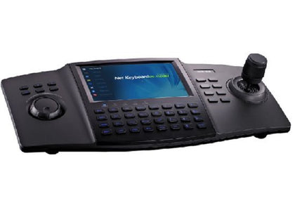 Hikvision DS-1100KI Security Keyboard with Joystick, 7" TFT Touch Screen to control PTZ, DVRs, NVRs (EXPORT)
