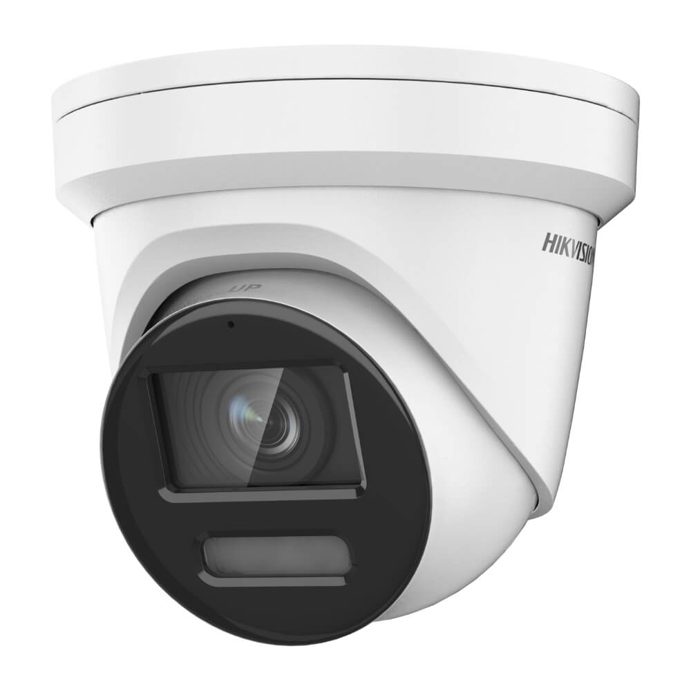 Hikvision DS-2CD2387G2-LU 8MP 4K Gen2 Outdoor ColorVu Turret Camera wi ...