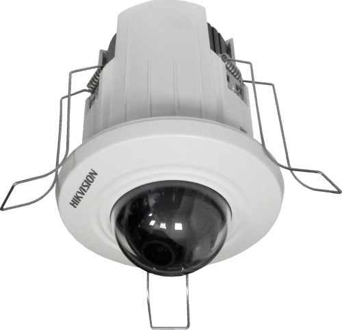 Hikvision DS-2CD2E20F-W 2MP Indoor Mini Dome Camera, Recessed Mount, W ...