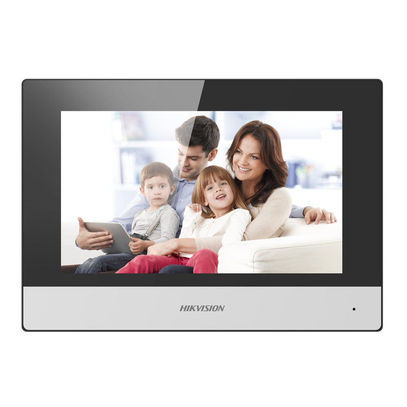 Hikvision DS-KH6320-WTE2 Gen2 2WIRE Video Intercom 7-Inch Touch Screen ...