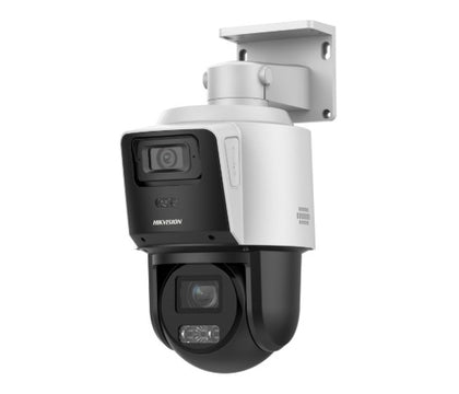 Hikvision PTZ-ND4404-SL#AUS Dual-Lens 4MP+4MP PTZ IP Camera with 4× Optical Zoom, DarkFighter Low-Light, Active Strobe & Audio Alarm