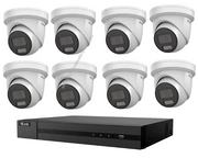 HiLook Hikvision 6MP Pro Series CCTV Kit – 8x Turret IPC-T363H-MU + 8CH PoE NVR (NVR-108MH-C/8P)