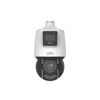 Uniview IPC94144SFW-X25-F40C 4MP+4MP Dual-Lens PTZ Camera, 25x Zoom, IR100m, PoE, IP66