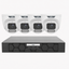 Uniview UNV Acutrack Owlview 4 x 6MP Smart CCTV Kit; 8CH NVR - NO HDD included