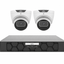 Uniview UNV Acutrack UNI6 2 x 6MP AI Security Camera Kit; 4CH NVR - NO HDD included