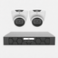 Uniview UNV Acutrack UNI8 2 x 8MP AI Security Camera Kit; 4CH NVR - NO HDD included