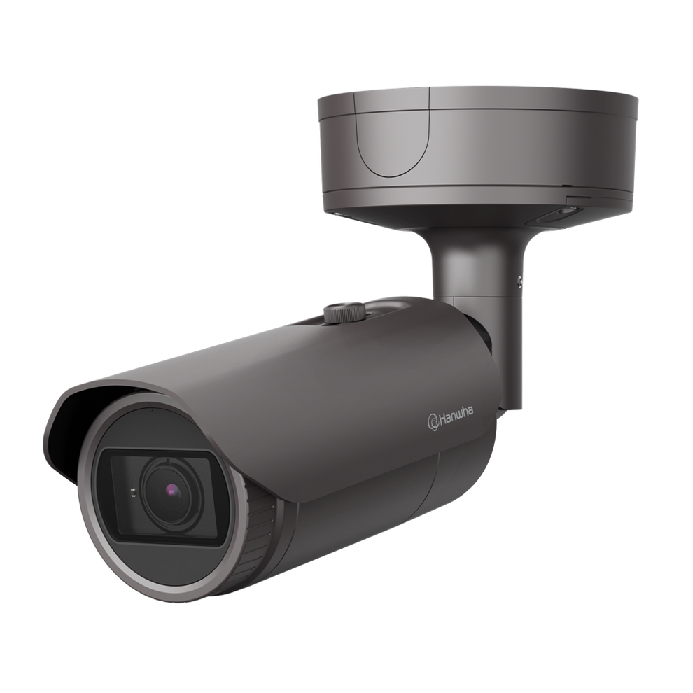 Hanwha PNO-A9081R 4K AI IR Bullet Network Camera – SecurityAustralia