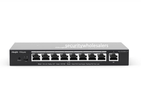 RG-ES209GC-P 9 port PoE switch