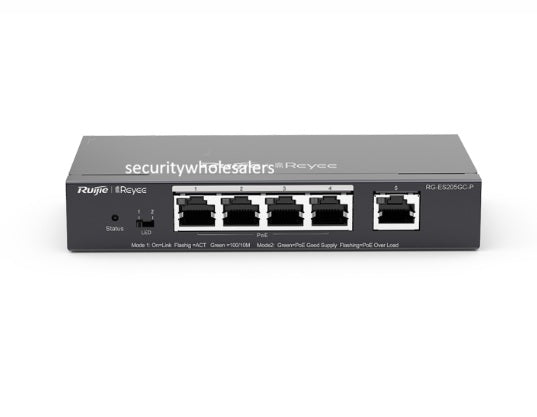 Ruijie RG-ES205GC-P 5 port PoE switch