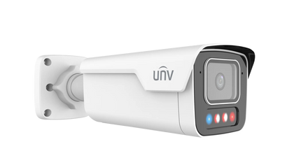 Uniview IPC2B16SE-ADF28/40-KMC-WP-I1 6MP OwlView Plus Dual-Light AI Bullet Camera with Tri-Guard Active Deterrence