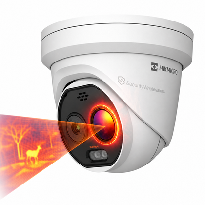 Hikvision HM-TD1218-2/G0/T1A HeatPro Thermal &amp; Optical Bi-Spectrum Turret Camera 2mm Focal