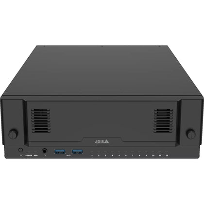 AXIS S2212 Mk II 6TB Standalone Appliance for 12-Channel Surveillance with Integrated 12-Port PoE Switch, 135W PoE Budget, AXIS Camera Station Pro Licences