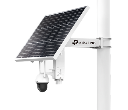 tp-link VIGI Solar Kit SP9030 90W / 30Ah/10.8V Lithium Battery 4MP Outdoor Full-Colour 4G PT Network Camera