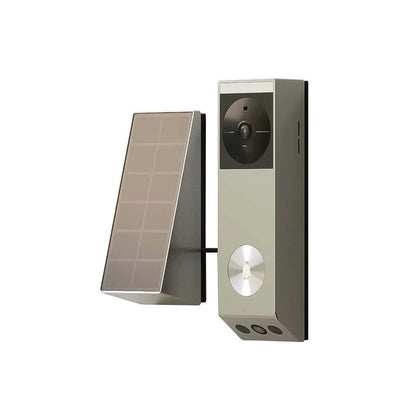 EZVIZ EP3X Dual Lens Doorbell Solar Panel Accessory, EMMC 32GB