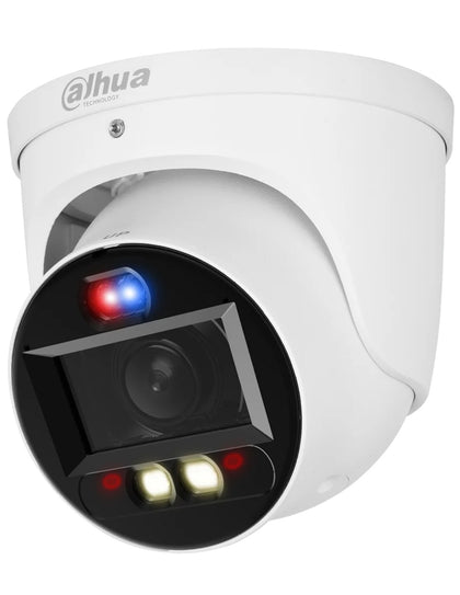 Dahua TIOC DH-IPC-HDW3649H-AS-PV-ANZ 6MP Motorised Zoom Blue / Red Light IP Turret Camera