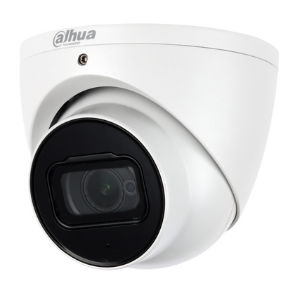 Dahua DH-HAC-HDW2802TP-A 8MP 4K HDCVI Turret Camera 2.8mm Fixed Lens Starlight IR 60m Built-in Mic IP67