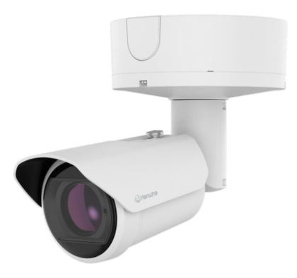 Hanwha Vision PNO-A9092R 8MP AI Long Range Bullet Camera with 15–50mm Motorized Varifocal Lens, 120m WiseIR, WDR, IP66/IP67, IK10 & NEMA 4X