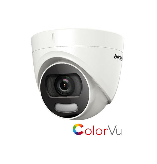 CAMARA DOMO HIKVISION DS 2CE72HFT F28 (2.8MM) DE 5MP COLOR VU GARANTIA CON HIKVISION