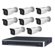 8MP 8CH Hikvision CCTV Kit: 8 x Outdoor Bullet Cameras powered by Darkfighter & Acusense + 8CH NVR