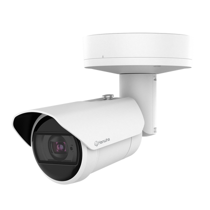 Hanwha Vision XNO-C8083R 6MP AI IR Bullet Network Camera – 4.4-9.3mm Motorised Lens